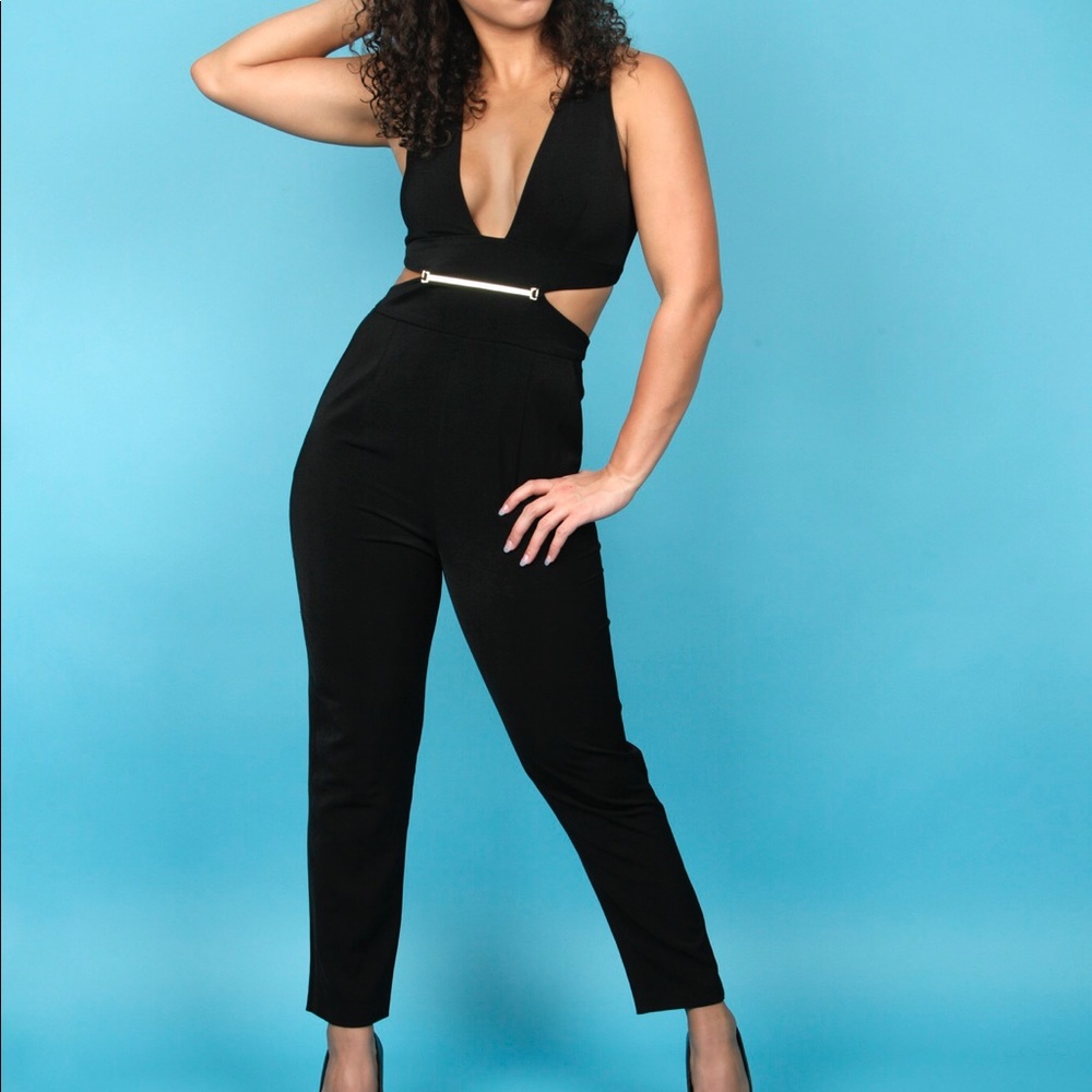 Black jumpsuit